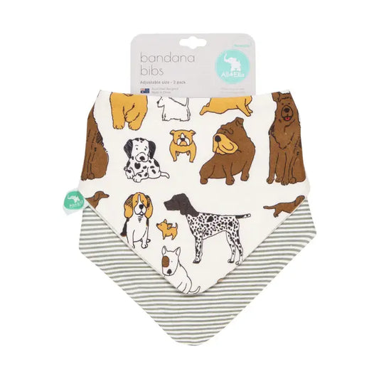 Bandana Bibs 2pk - Dogs