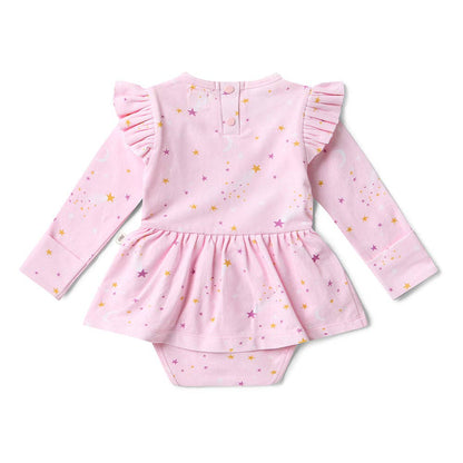 Snuggle Hunny - Twinkle Long Sleeve Organic Dress