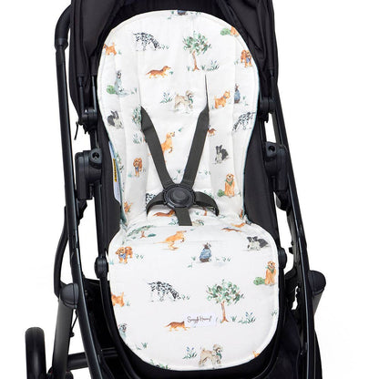 Snuggle Hunny - Dog Park Universal Organic Pram Liner