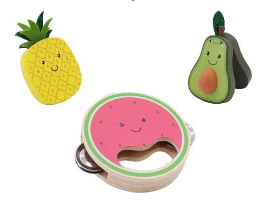 ToysLink - Wooden Fruit Musical Set