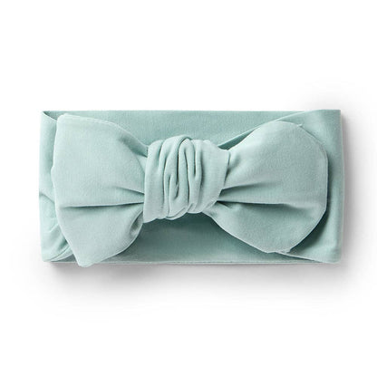 Snuggle Hunny - Sage Organic Oversized Bow