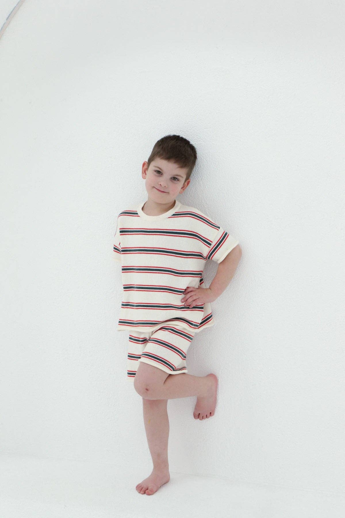 FRECKLES the label - Pre-Order Retro Stripe Knit SET | Double Stripe