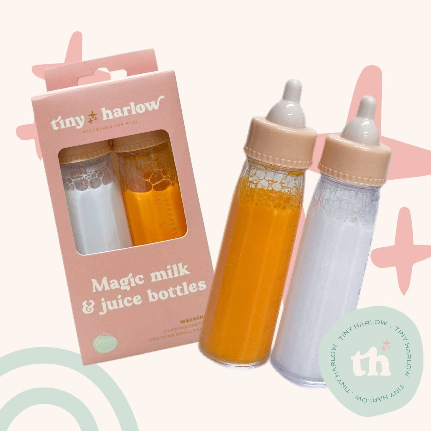 Tiny Harlow - Tiny Tummies Magic Milk and Juice 8 pack
