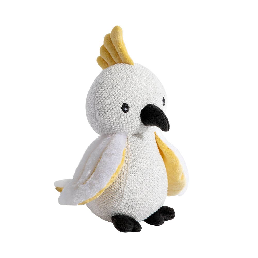 Living Textiles - Knitted Toy - Colin the Cockatoo