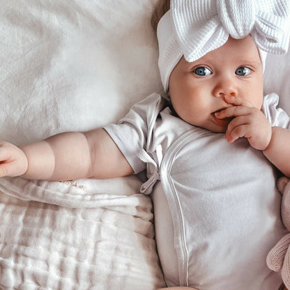 Elke & Indigo - Bamboo/Organic Cotton Willow Bodysuit - Soft Lilac