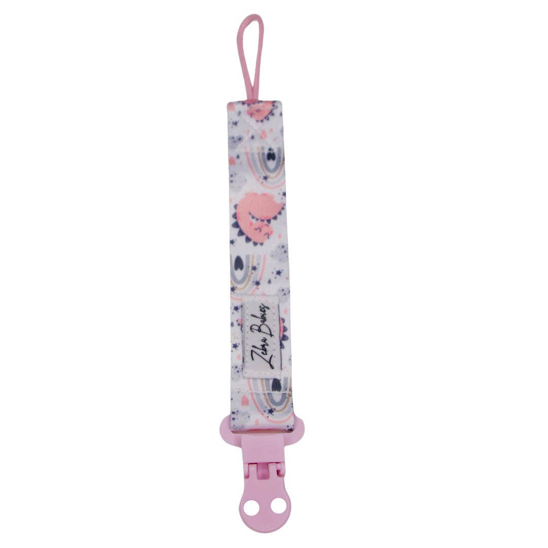 Zebra Babies - Dummy Clip - Flexi Ribbon