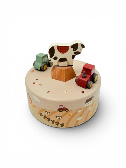 ToysLink - Onya Kids Farm Music Box with 2 Tractors