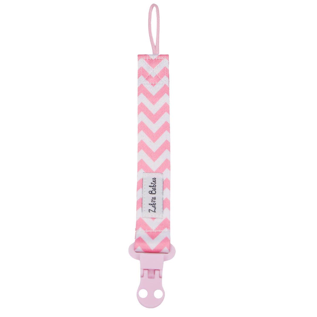 Zebra Babies - Dummy Clip - Flexi Ribbon