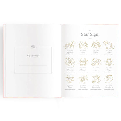 Fox & Fallow - Baby Book Petal Stripe
