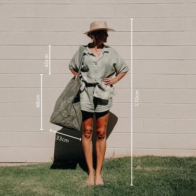 Sande™ AU - Beach Hauler™ Mesh Beach Bag - Pandanus