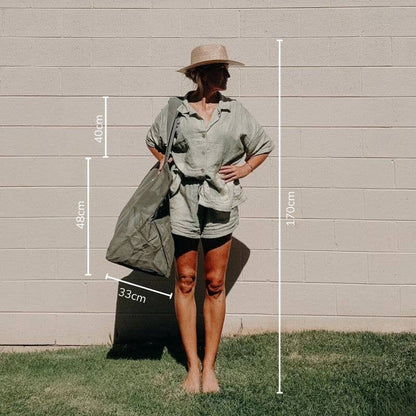 Sande™ AU - Beach Hauler™ Mesh Beach Bag - Pandanus
