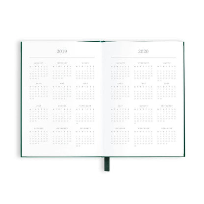 Fox & Fallow - The Traveller Mini Travel Diary - Forest Green