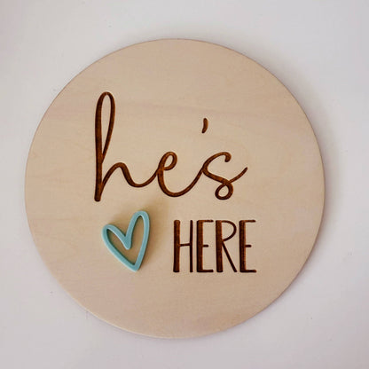 Timber Tinkers - He's here heart