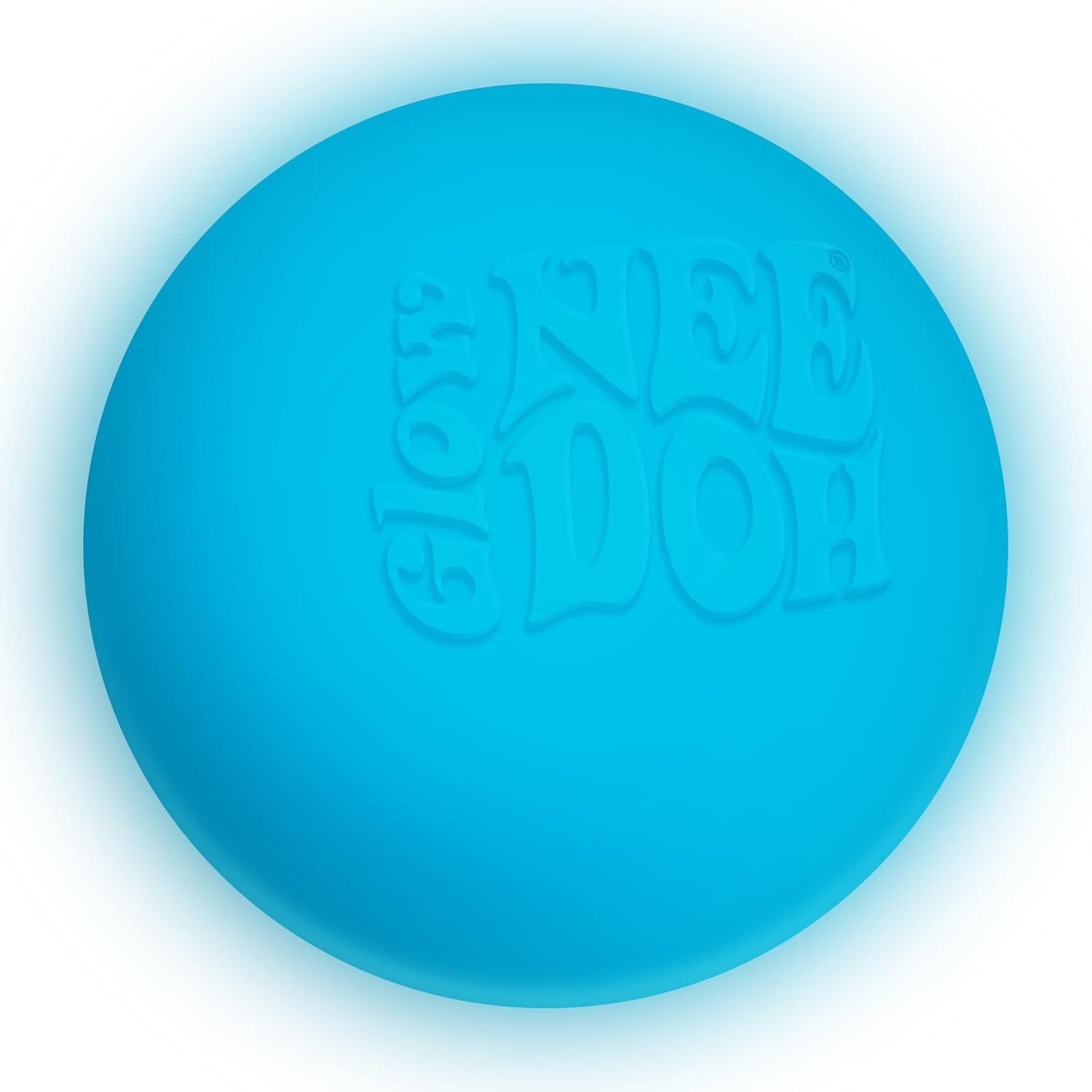 Schylling NeeDoh Glow In The Dark squishy ball