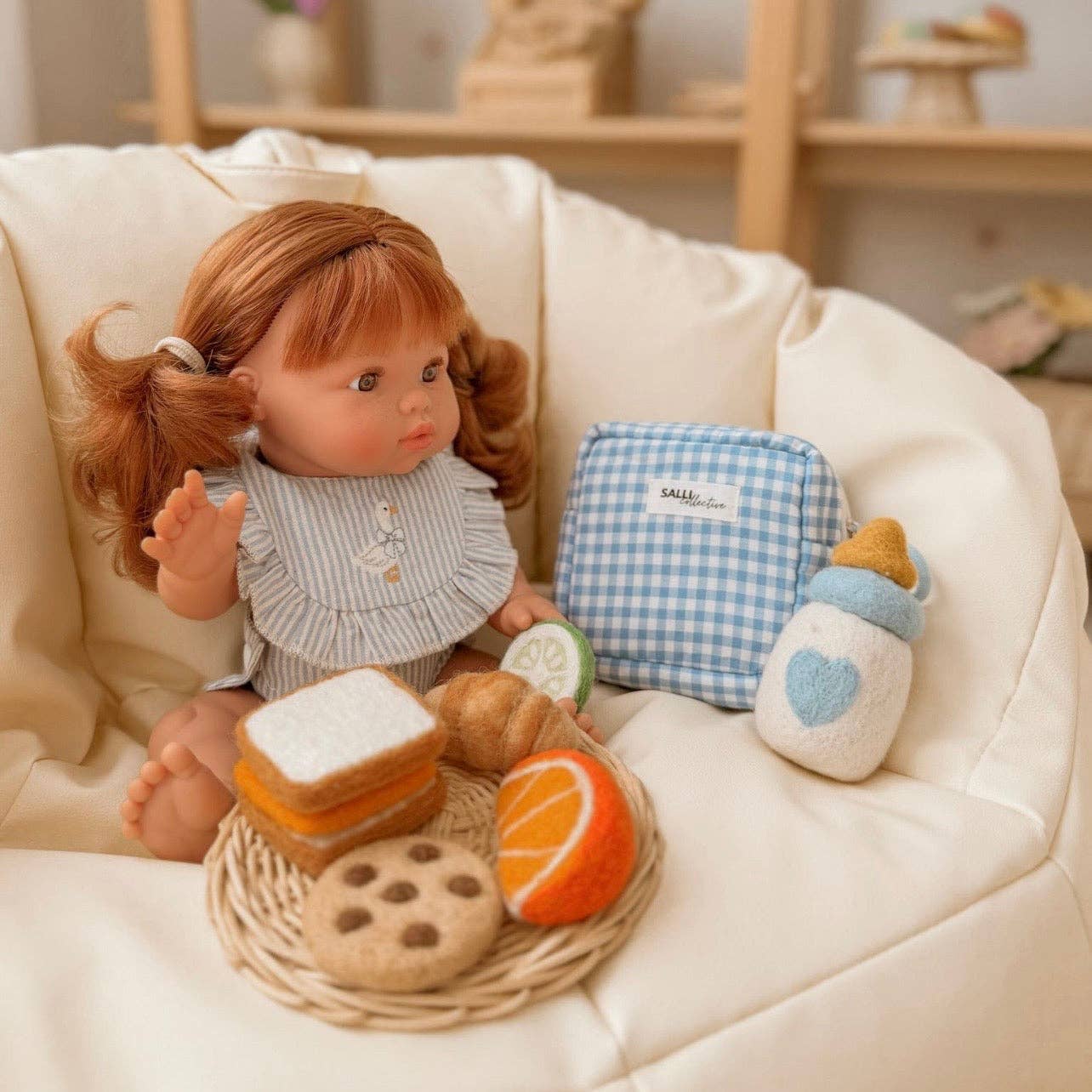 SALLI COLLECTIVE - Dolly Lunch Pack - Blue Gingham