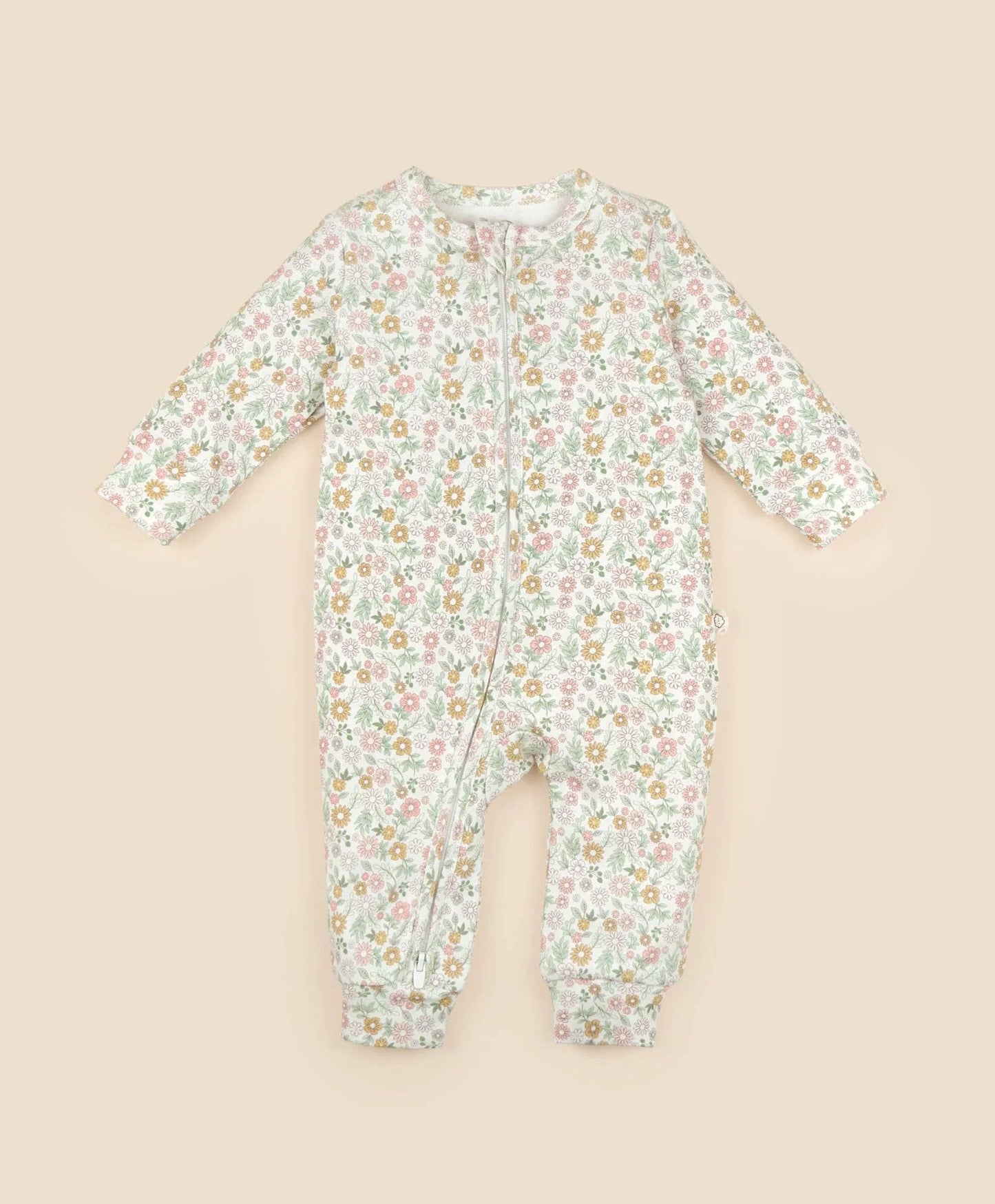 Lūmmi in Colour Babywear - Organic Cotton Growsuit - Daisies