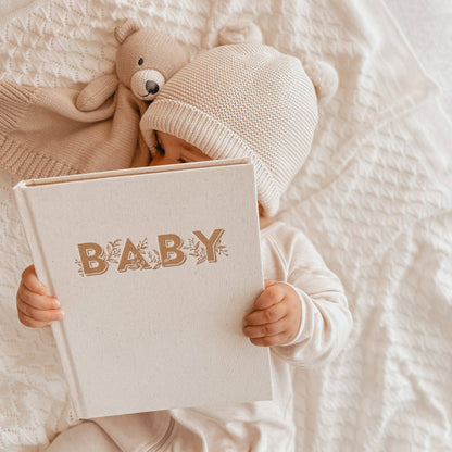 Fox & Fallow - Mini Baby Book Oatmeal