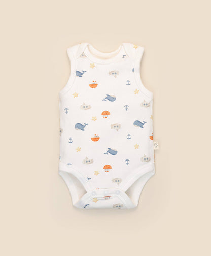 Lūmmi in Colour Singlet - Sea