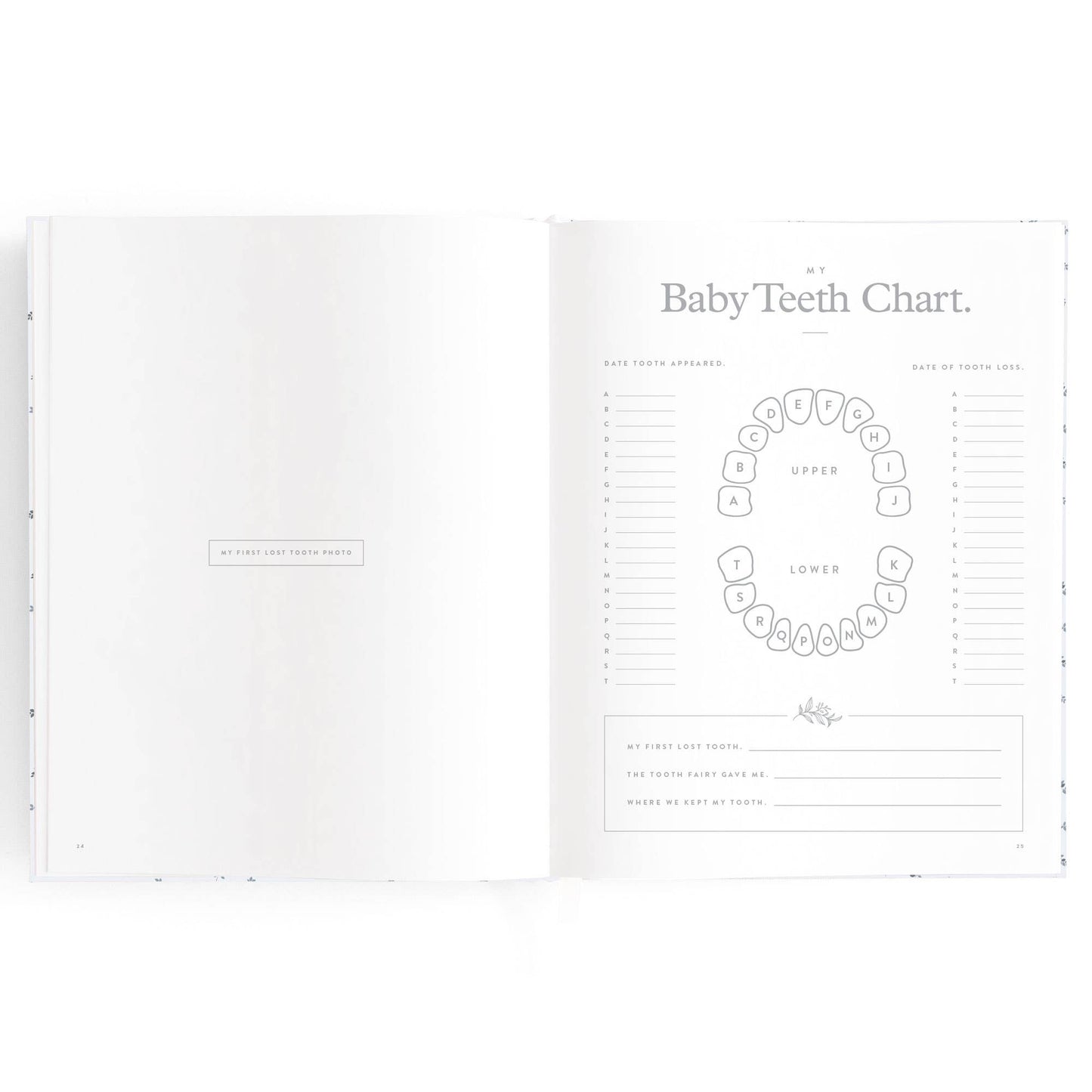Fox & Fallow - Baby Book Bluebell