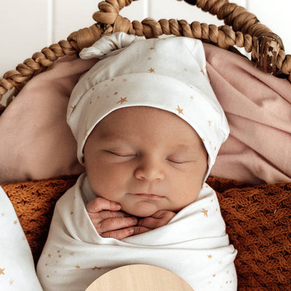 Snuggle Hunny - Stardust Organic Knotted Beanie