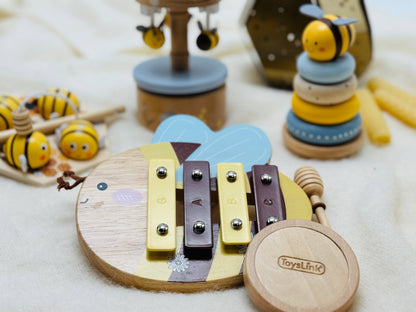 ToysLink - Wooden Bumble Bee Xylophone