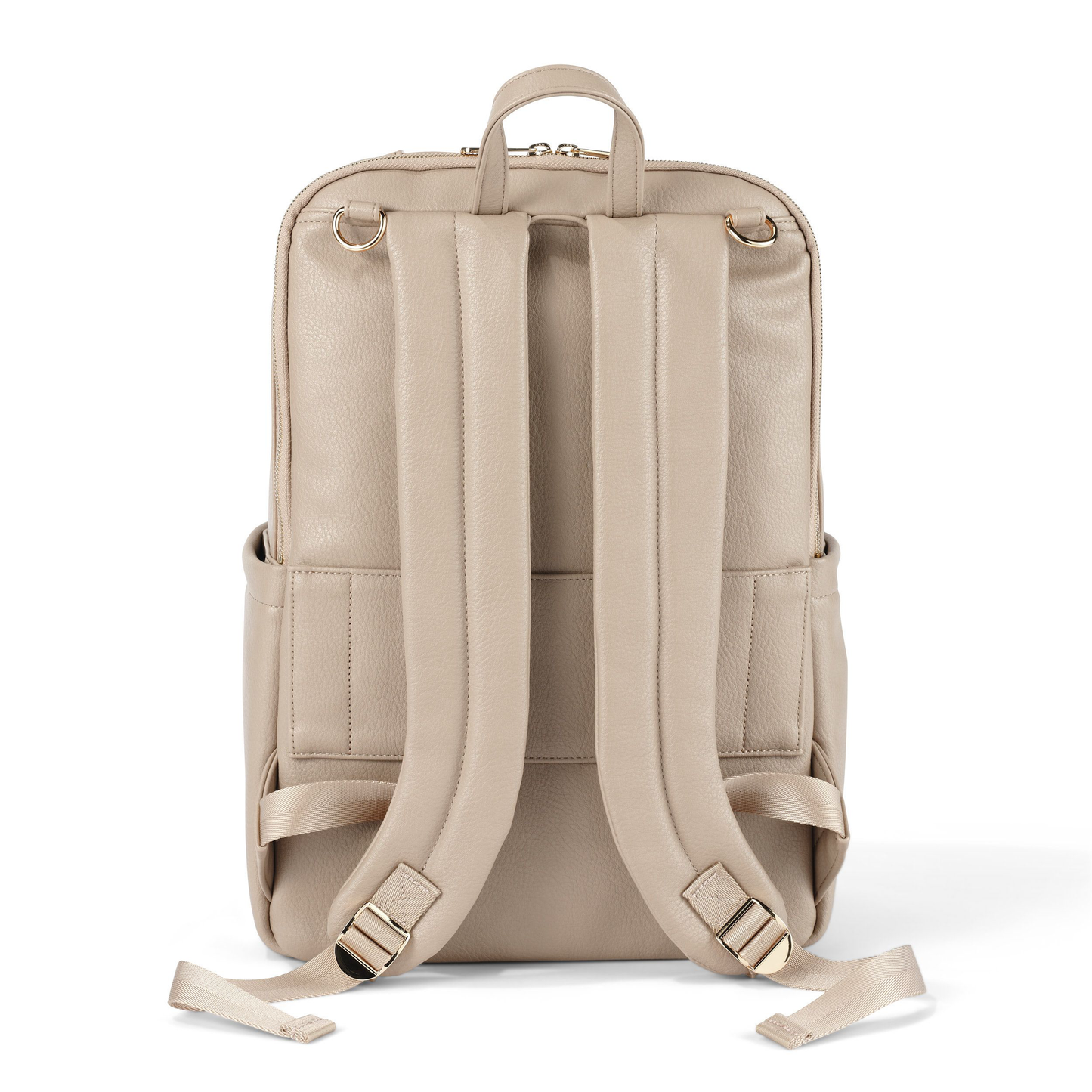 OiOi - Multitasker Nappy Backpack - Oat Vegan Leather