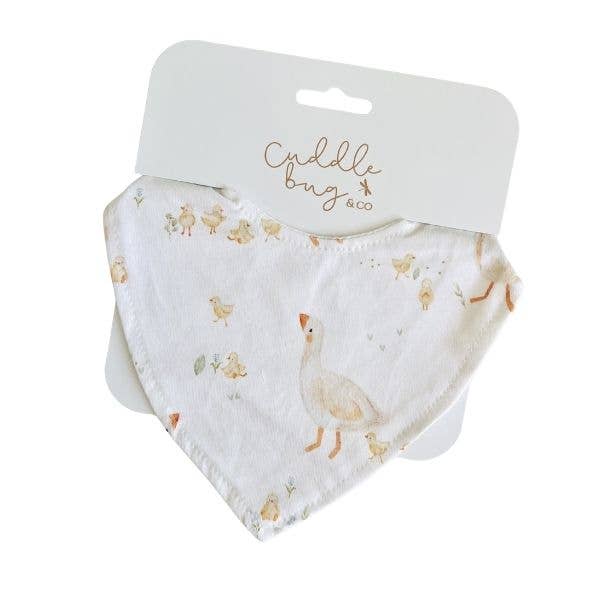 Cuddle Bug & Co - Waterproof Dribble Bib Goosey Gander