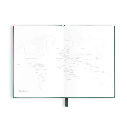 Fox & Fallow - The Traveller Mini Travel Diary - Forest Green