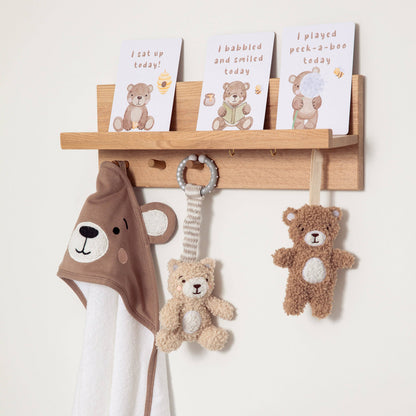Living Textiles - Hooded Towel - Cuddly Bear