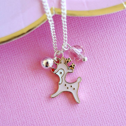 Lauren Hinkley Australia - Pink Reindeer Necklace