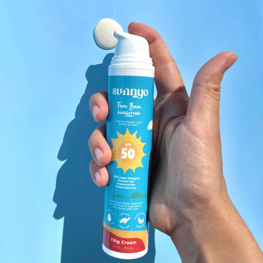 Sunnyo - Fam Bam Sunscreen - Natural Sunscreen Australia