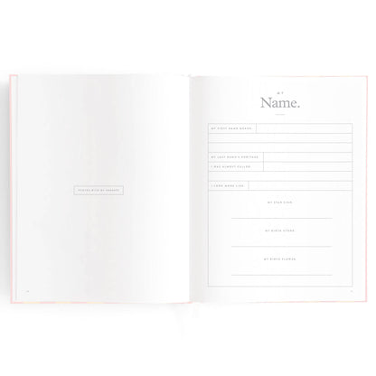 Fox & Fallow - Baby Book Petal Stripe
