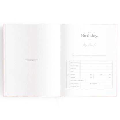 Fox & Fallow - Baby Book Petal Stripe