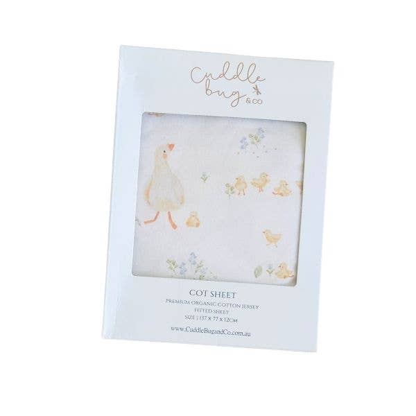 Cot Sheet Goosey Gander