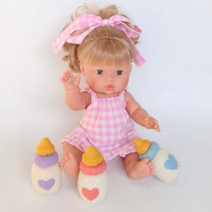 SALLI COLLECTIVE - Felt Dolly Bottles - 3 styles