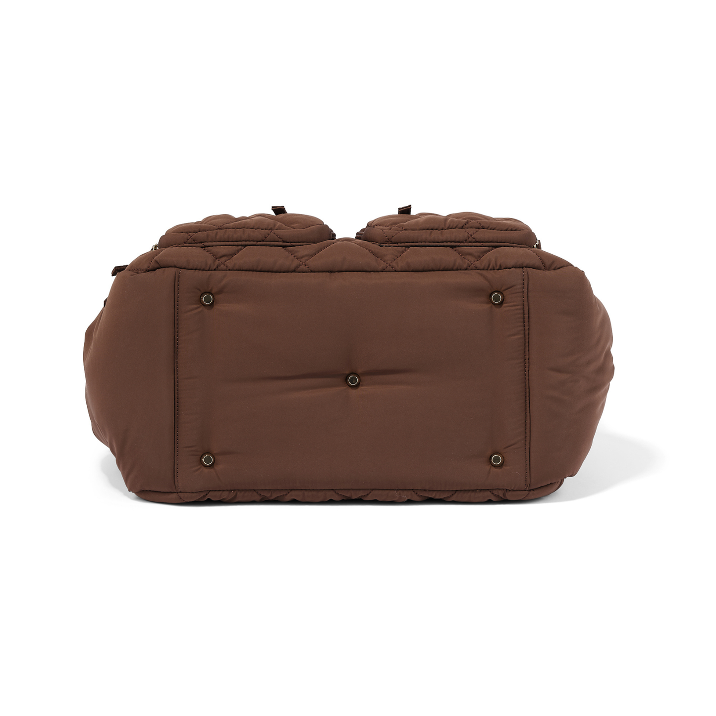 OiOi - Carry All Nappy Bag - Puffy Chocolate Quilt