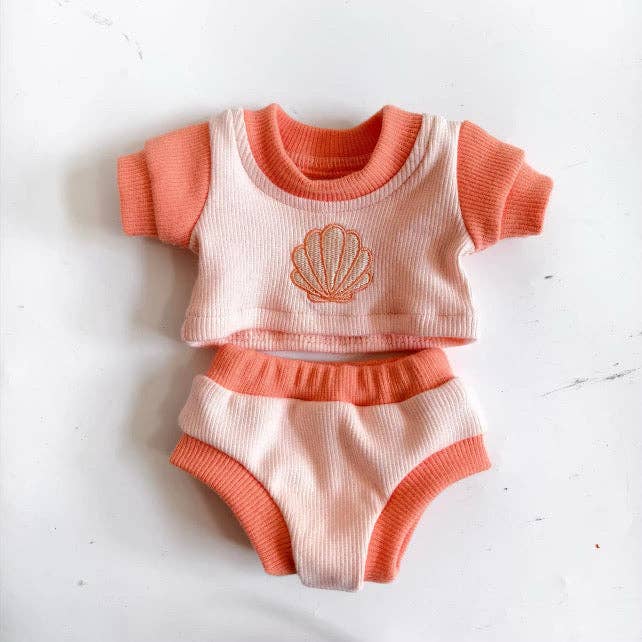 SALLI COLLECTIVE - Shelly top + Bloomer shorts set outfit