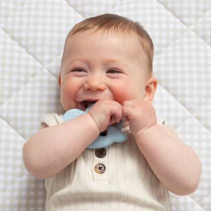 Living Textiles - 2pk Silicone Teether - Whale & Cloud