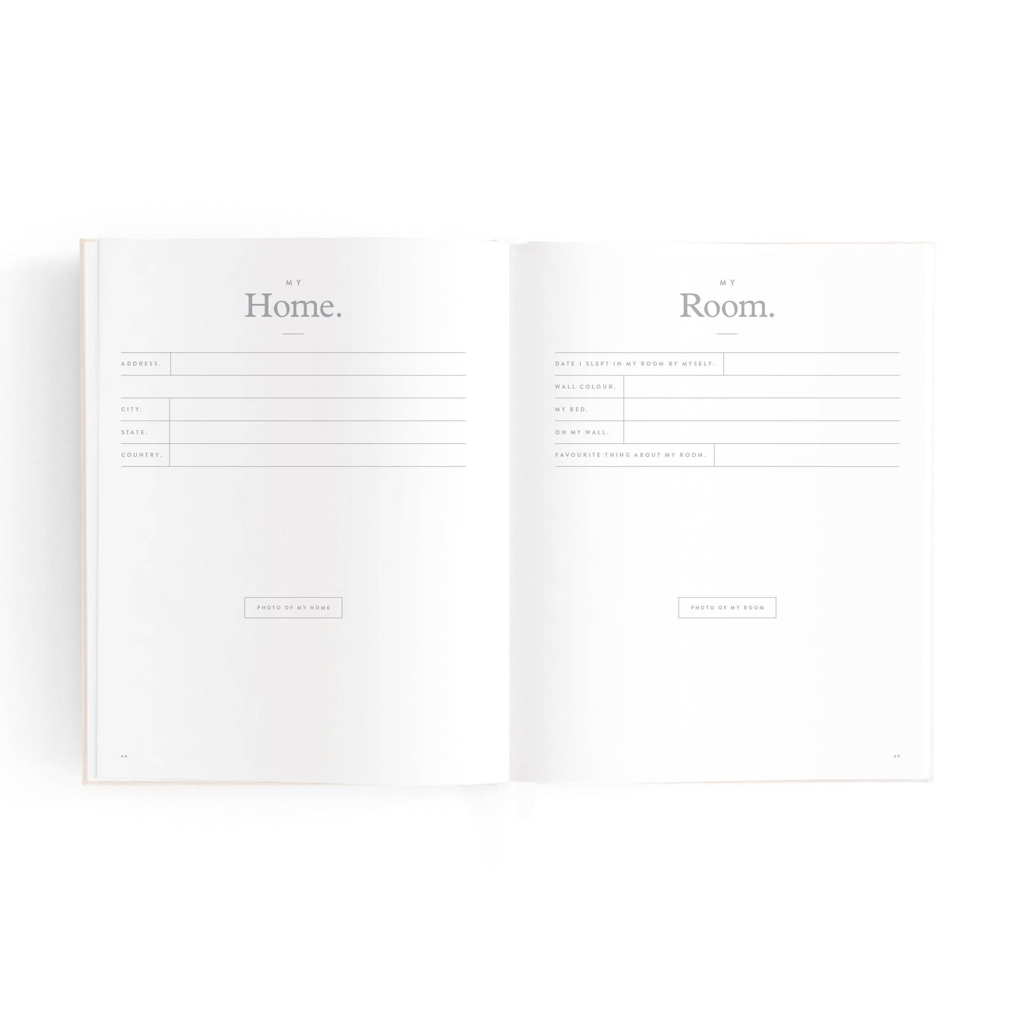 Fox & Fallow - Mini Baby Book Oatmeal