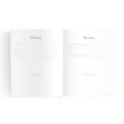 Fox & Fallow - Mini Baby Book Oatmeal