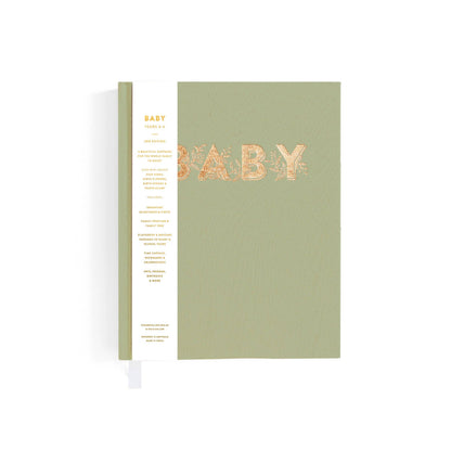 Fox & Fallow - Mini Baby Book Sage