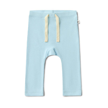 Snuggle Hunny - Baby Blue Organic Pants