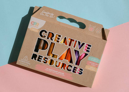 Creative Play Resources - Face Paint Sticks - 12 pack