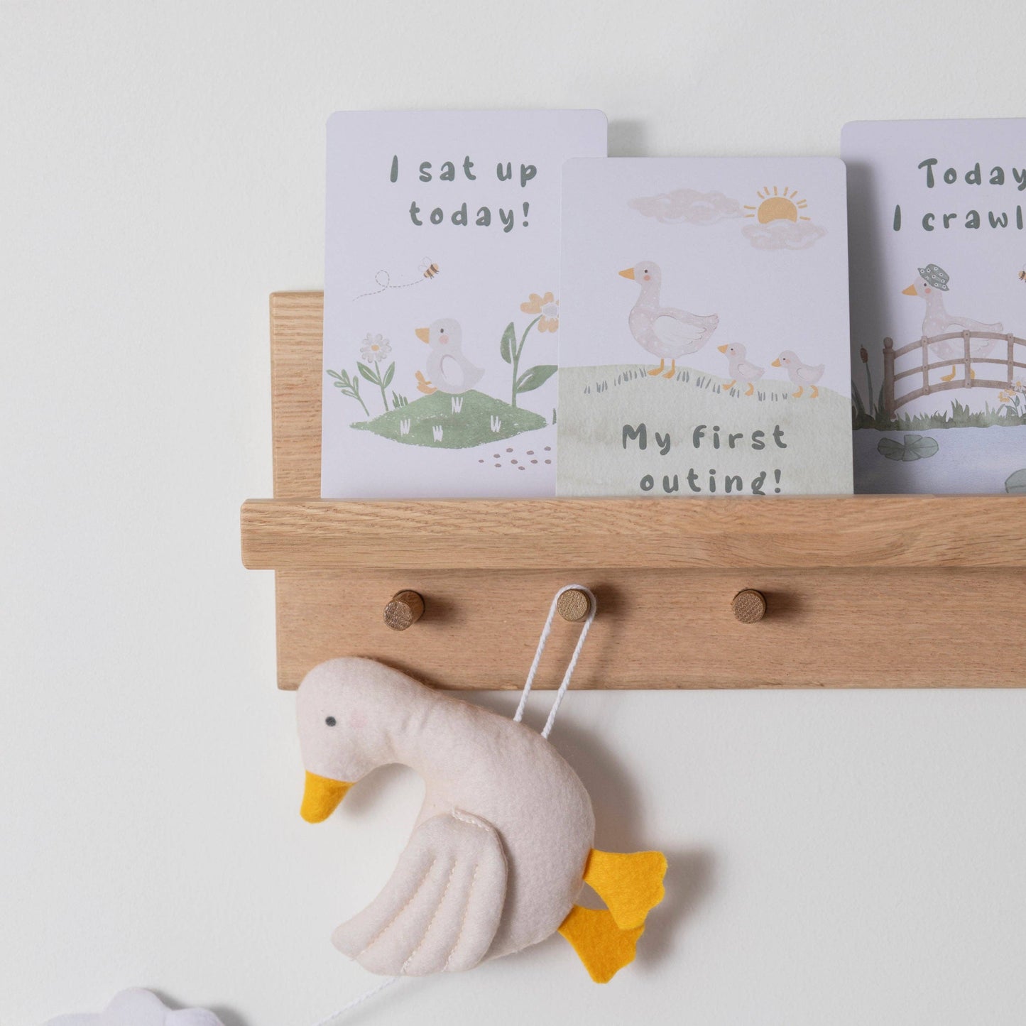 Living Textiles - Milestone cards - Goosey Goosey