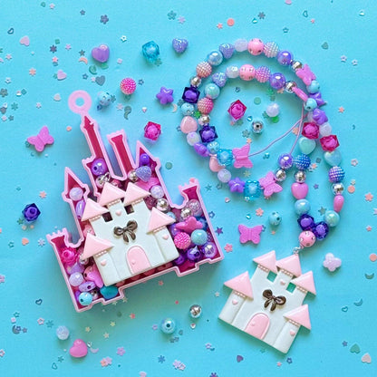 Sweet As Sugar Jewellery - Jewellery Making Kit Princess Castle Shape