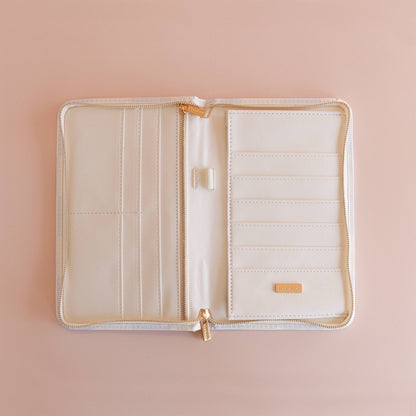 Fox & Fallow - Powder Check Travel Wallet