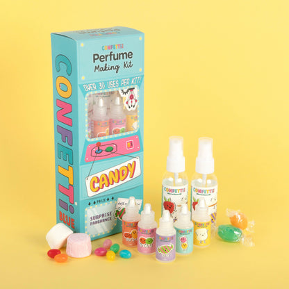 Confetti Blue - Candy Scented Perfume Making Kit