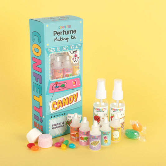 Confetti Blue - Candy Scented Perfume Making Kit