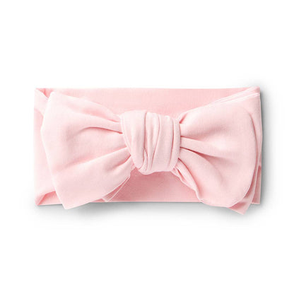 Snuggle Hunny - Baby Pink Organic Oversized Bow