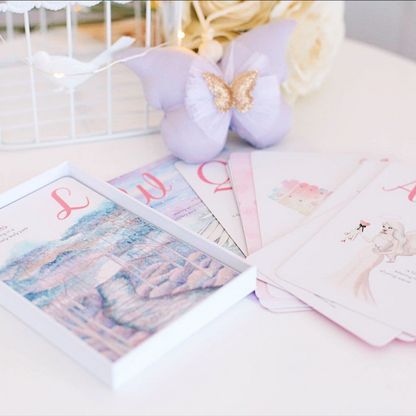 Adored Illustrations - The Enchanting ABC Flash Cards